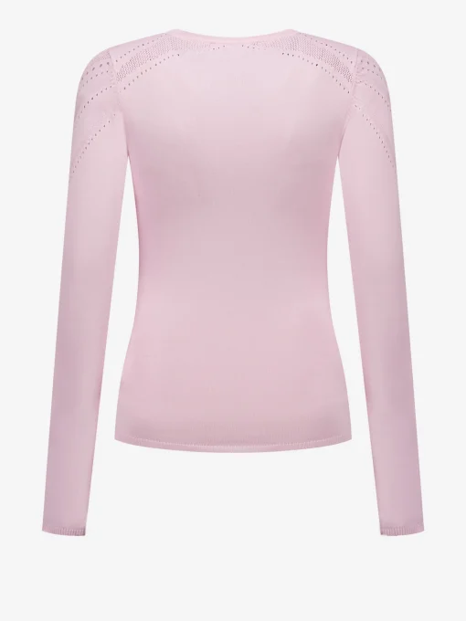 Open gebreide top