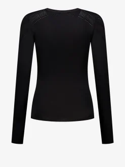 Open gebreide top