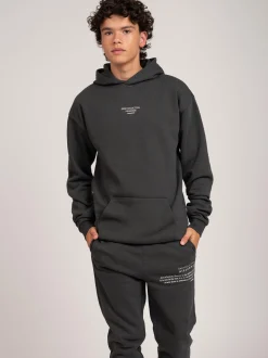 Oversized hoodie met graphic print