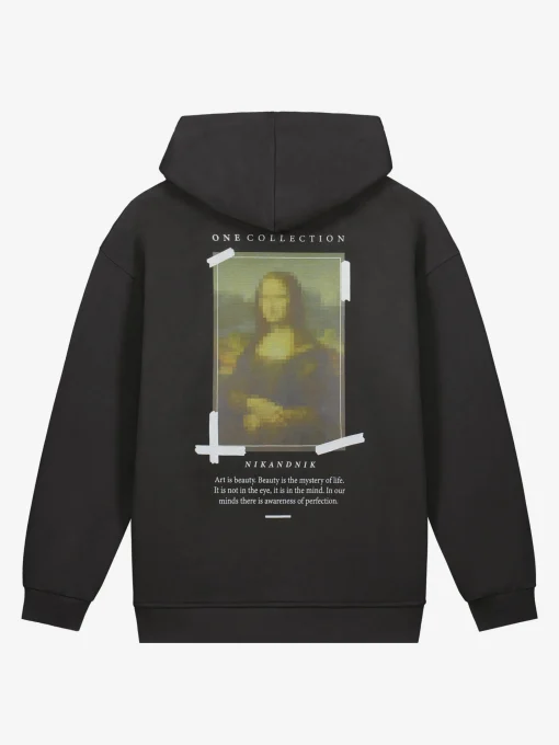 Oversized hoodie met graphic print