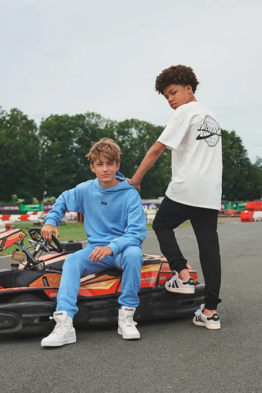 Oversized hoodie met NN-logo