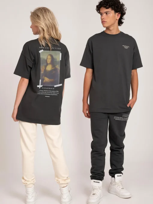 Oversized T-shirt met graphic print