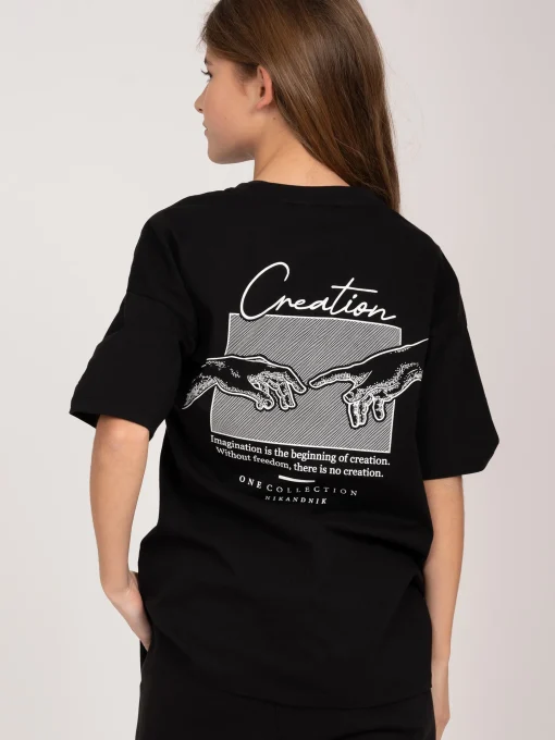 Oversized T-shirt met graphic print