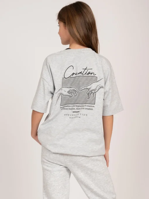 Oversized T-shirt met graphic print