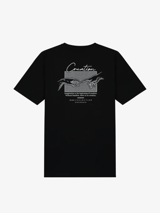 Oversized T-shirt met graphic print