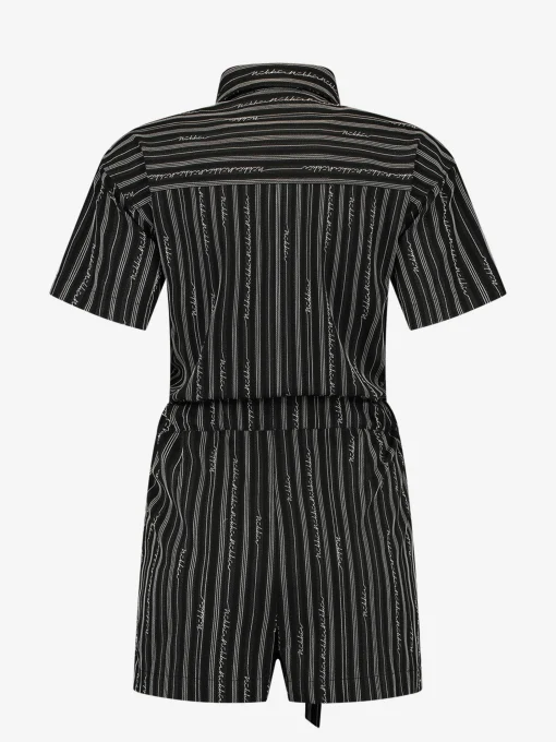 Playsuit met logo patroon