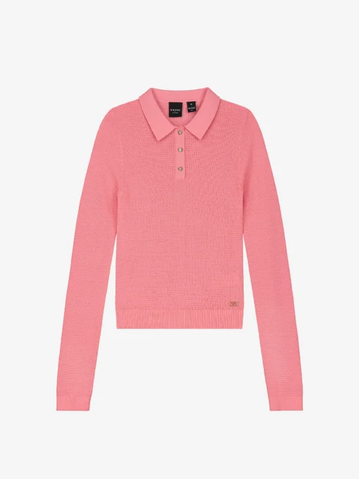 Polo met lange mouwen