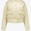 Puffer jas met kraag