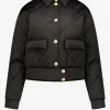 Puffer jas met kraag