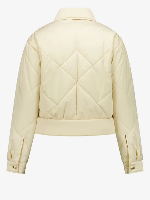 Puffer jas met kraag
