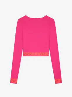 Pullover met logo print