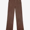 Rechte broek met middelhoge taille