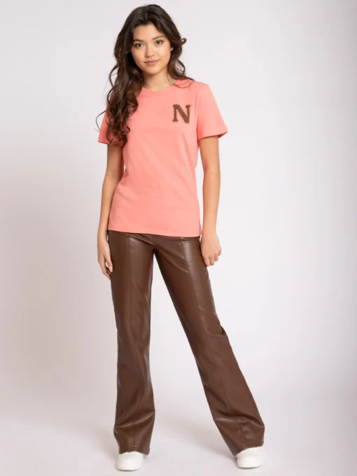 Rechte broek met middelhoge taille