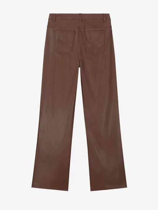 Rechte broek met middelhoge taille