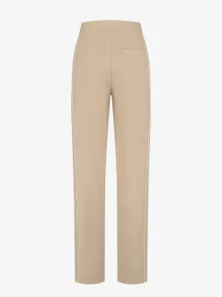 Rechtvallende broek met mid waist