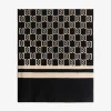 Reversible sjaal met N-logo patroon