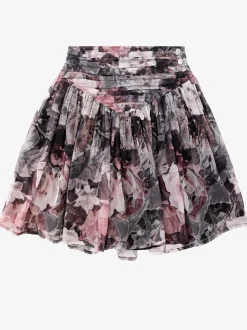 Rok met bloemenprint