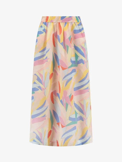 Rok met bloemenprint