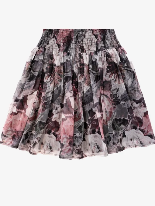 Rok met bloemenprint