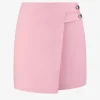 Rok met detail op de zijkant