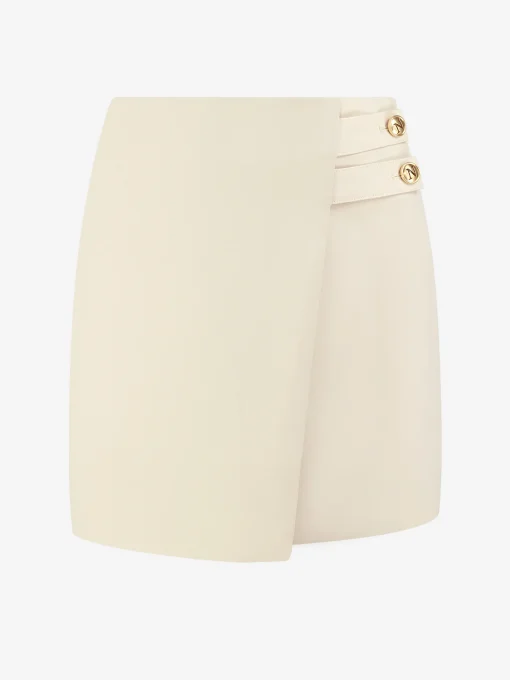 Rok met detail op de zijkant