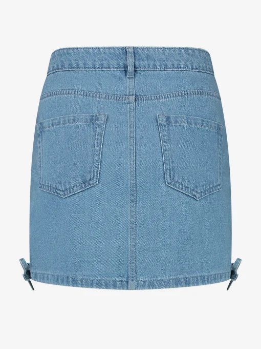 Rok met detail op de zijkant