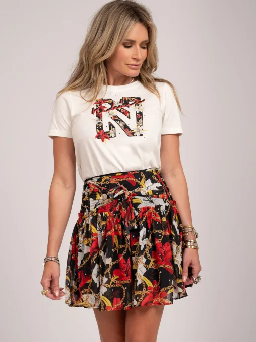 Rok met graphic print