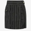 Rok met logo patroon