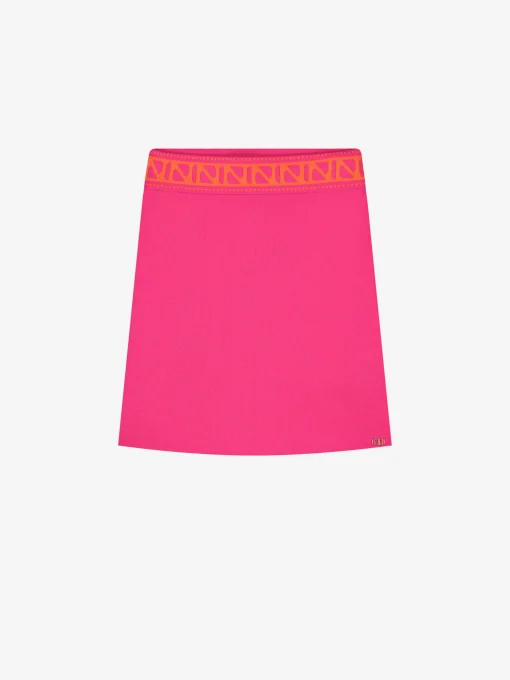Rok met logo print