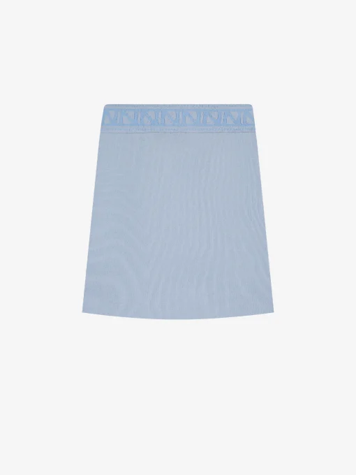Rok met logo print