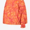 Rok met print en riem