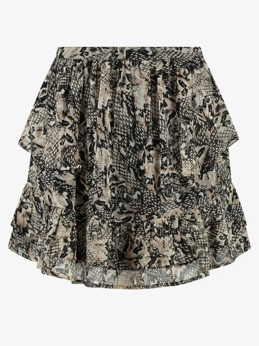 Rok met slangen print