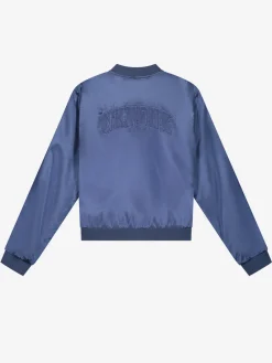 Satijn look bomber