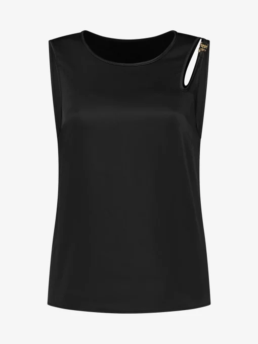 Satijn look Top