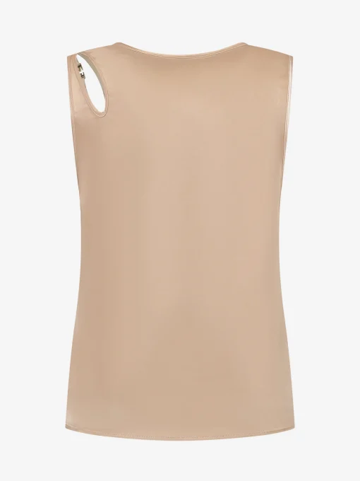 Satijn look Top