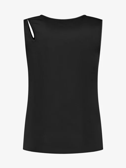 Satijn look Top