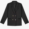 Satijn-look blazer