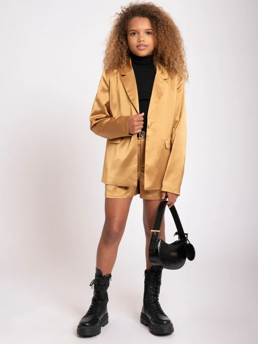 Satijn-look blazer