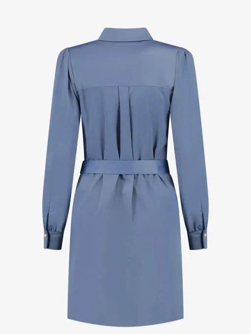 Satijn-look Jurk met taille koord