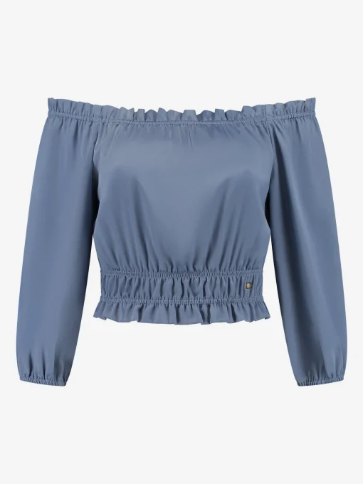 Satijn-look top