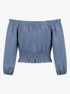 Satijn-look top