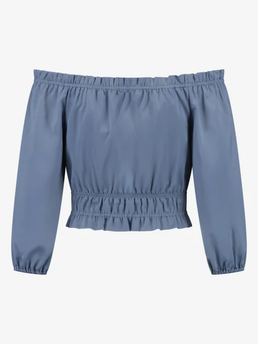 Satijn-look top