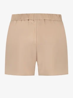 Satin look short