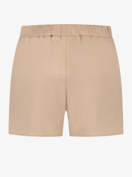 Satin look short