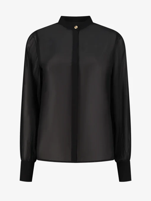 Semi-transparante Blouse