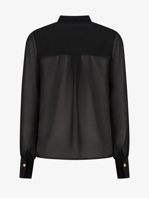 Semi-transparante Blouse