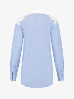 Shirt met embroidery
