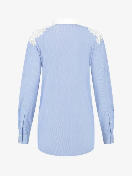 Shirt met embroidery
