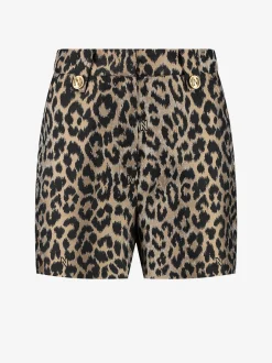 Short met dieren print
