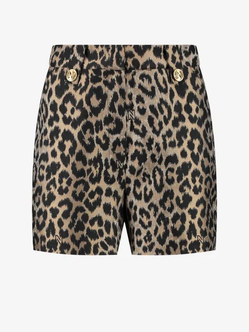 Short met dieren print